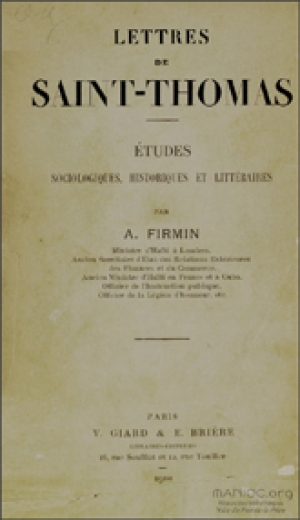 Lettres de Saint-Thomas