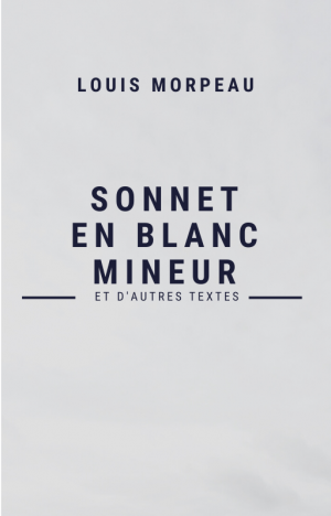 SONNET EN BLANC MINEUR