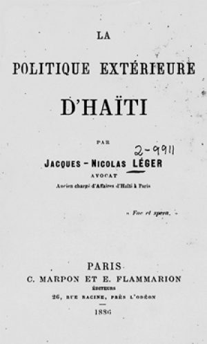 La politique extérieure d'Haït...